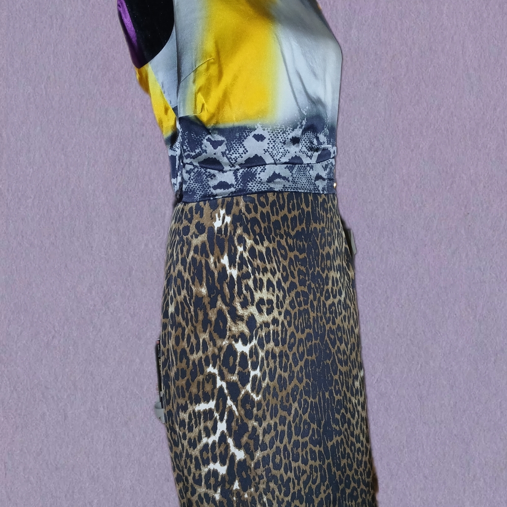 Animal Print Cocktail Dress